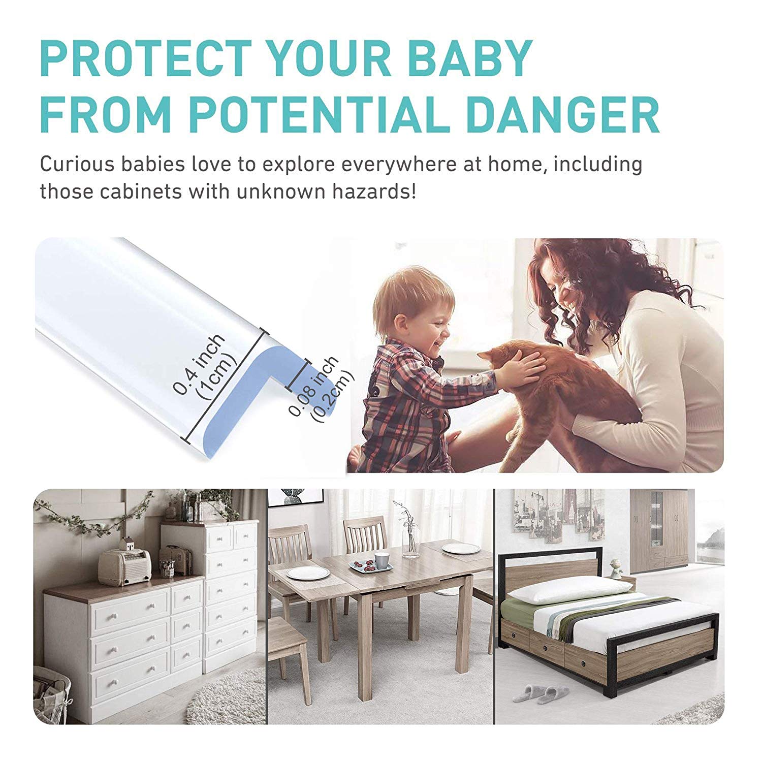 Protecteur pour bebes contre les chutes