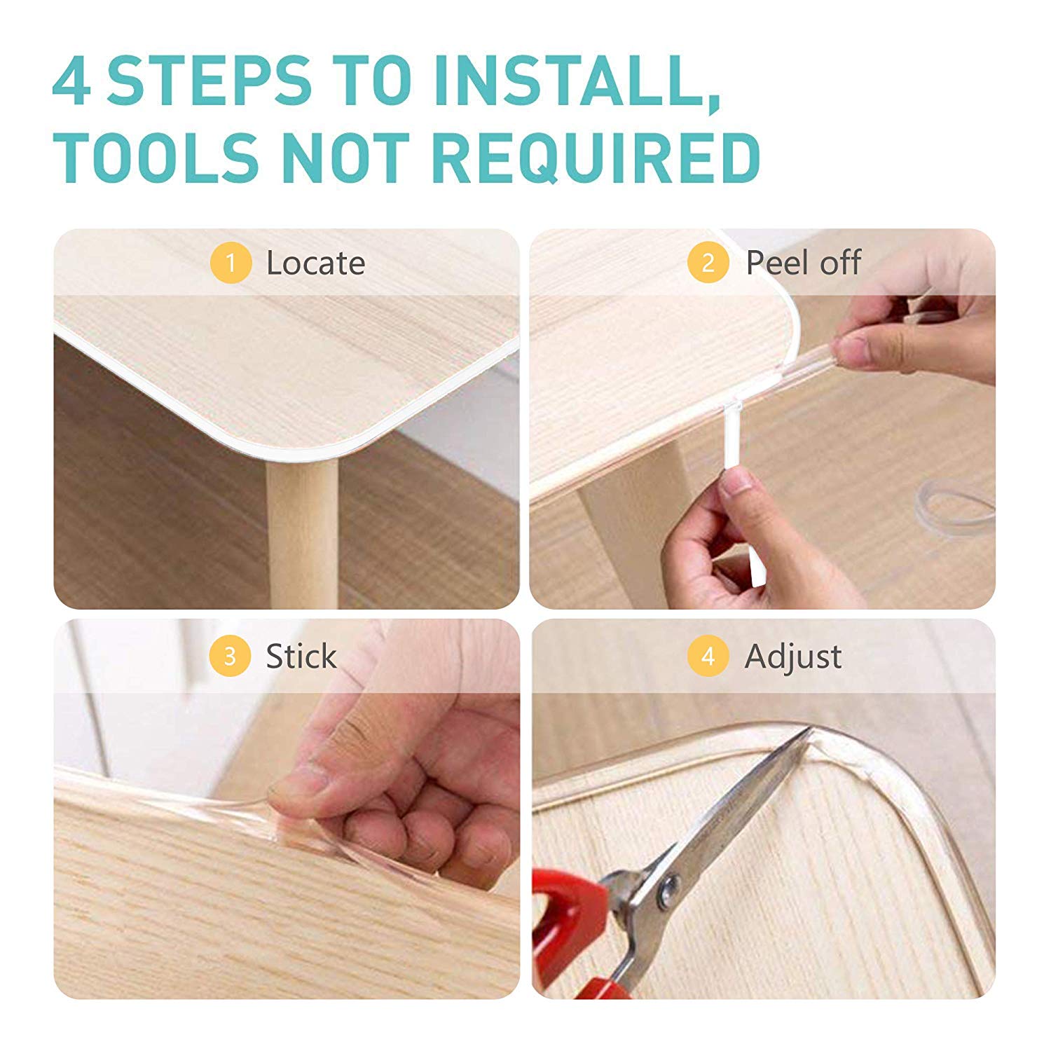 protection table facile à installer