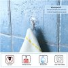 5 Crochet pour sdb crochet adhesif pour baignoire salle de bain