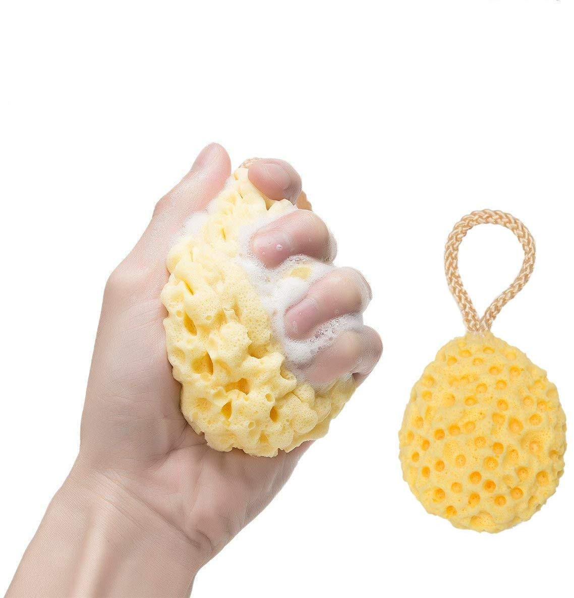 7 Eponge salle de bain enfant bebe éponge de nettoyage pour le bain des enfants