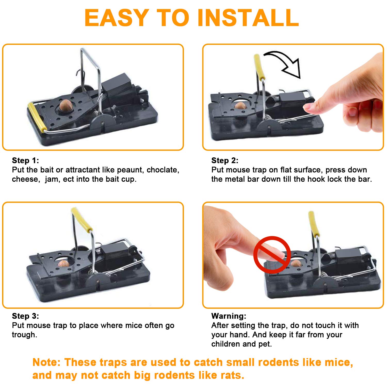 4 souriciere facile a mettre en place attrapper souris souriciere facile a mettre en place attrapper souris