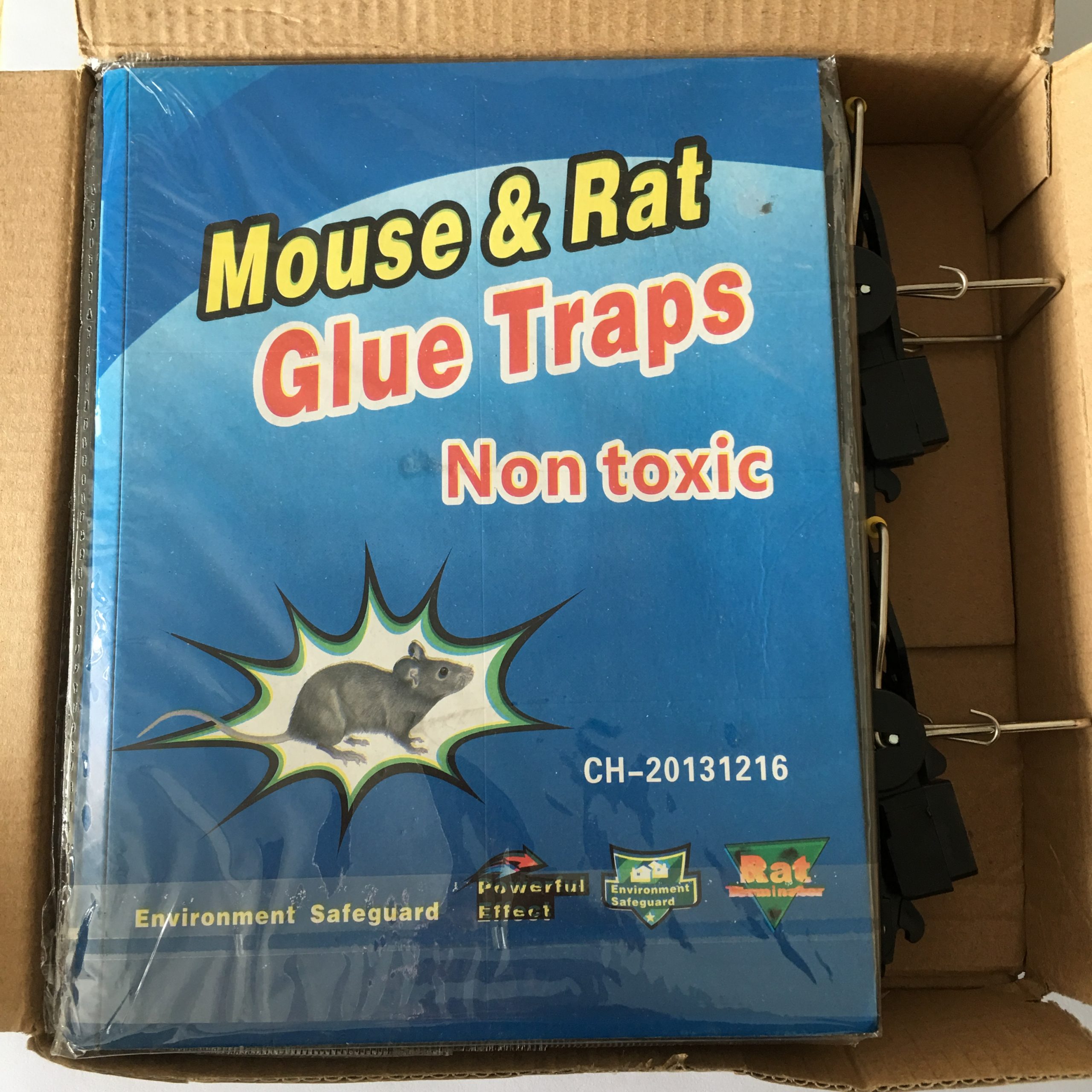 Emballage piège souris colle Emballage piège souris colle