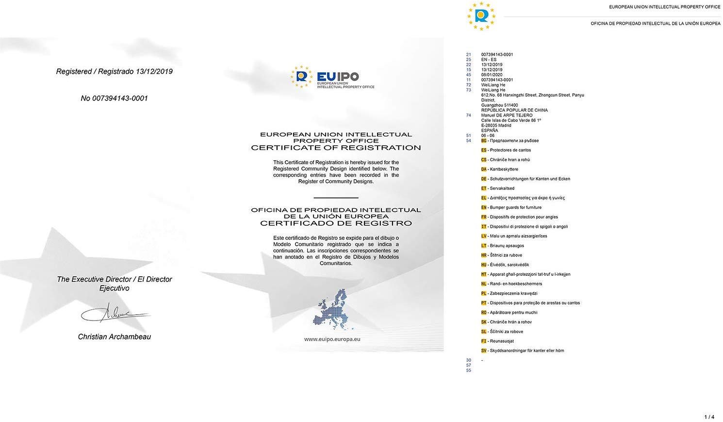 protection coin de table pour enfant bebe