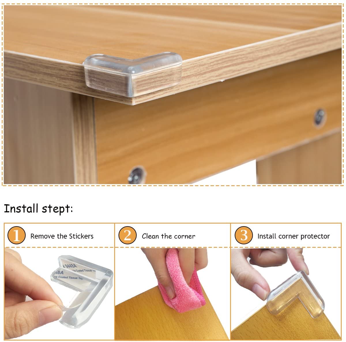 Protecteurs angle meuble anti collision bebe enfant